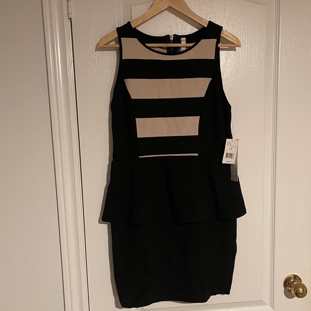 Kenzie never worn peplum body con dress